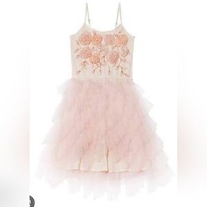TTDM tutu du monde tulle Pink Ruffle Rosette 8 9